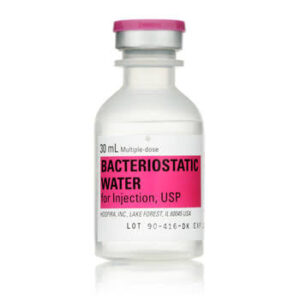 COA bacteriostatic water 30ml